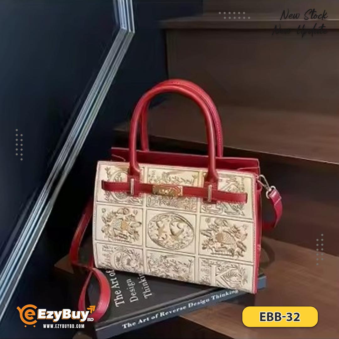 Trendy Light Luxury Women's Crossbody Bag with Embroidery